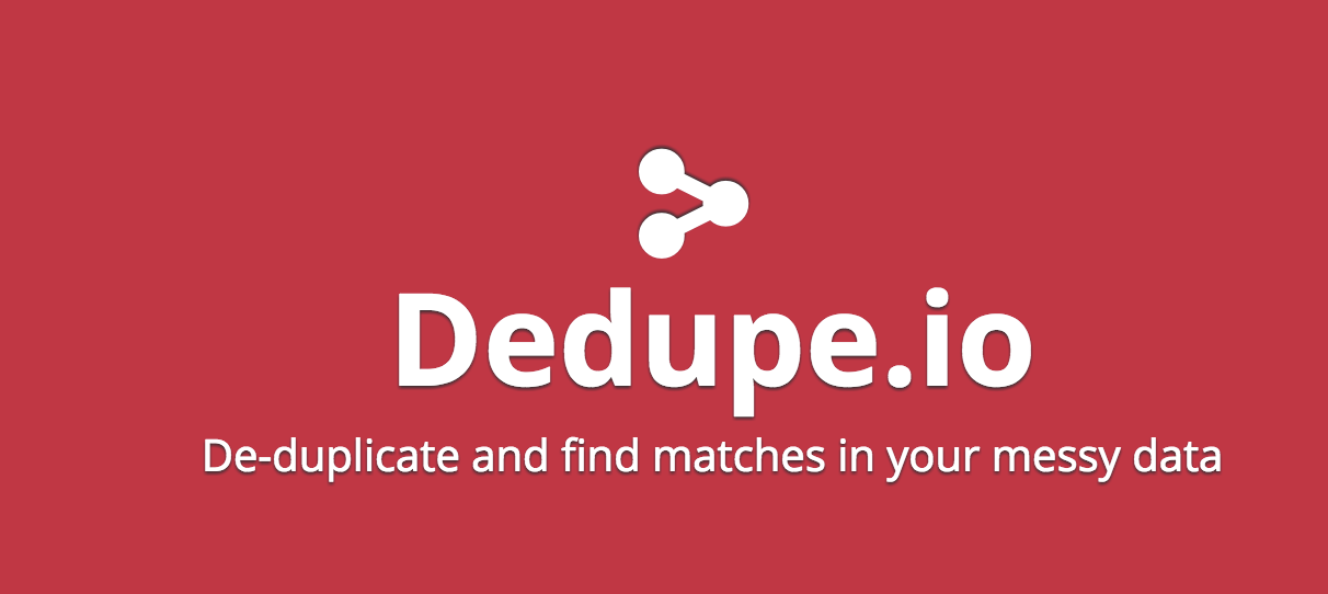 dedupe.io